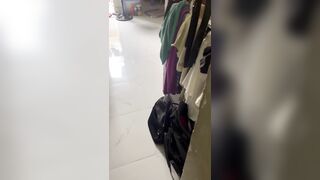 Quay lén em dâu ngủ không mặc quần chip