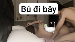 Em người yêu vú to dâm đãng thèm thêm cu