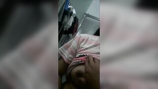 Gạ mãi mới địt được em hàng xóm single mom cực kỳ mlem