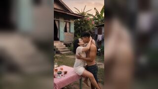 Địt gì kế ngoài vườn dâm đãng kích thích