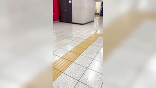 Full, E gái xinh Loli mình dây Lên tàu điện ngầm, Khiêu Dâm Vạch quần lót xem lồn
