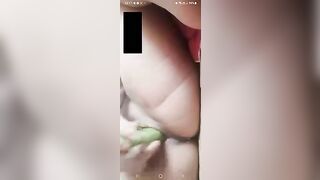Chuppy call cùng ny cho chem chép ăn dưa