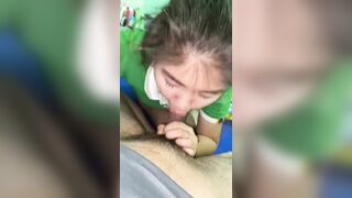 Sáng sớm chuẩn bị đi làm dì họ gọi vào phòng đụ phát giải toả cơn nứng cho dì.