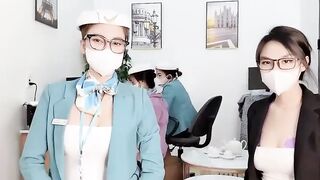 Phòng Marketing, 2 em Nhân viên Loli mình dây, Bóp Nghịch Vú Nhau Live Sex thủ dâm