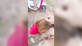 Dì 6 nứng lồn bắt thằng cháu họ chở ra rẩy vắng, rồi bú cặc chu đít cho cháu đụ.