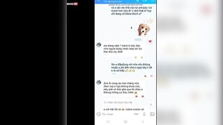 Vợ dăm chat sẽ vs zai lạ gửi clip cởi đồ r date nhau dit lun  Cắm sừng ông ck ngu