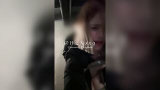 Theo người quản lý đi công tác, ở cầu thang khách sạn điên cuồng ra vào lỗ nhỏ của tô