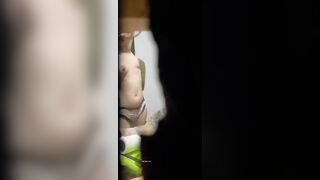 Rình em tóc vàng body cực phẩm tắm