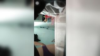 Quay lén em công nhân xóm trọ thay đồ đi làm (Hack cam, quay lén)