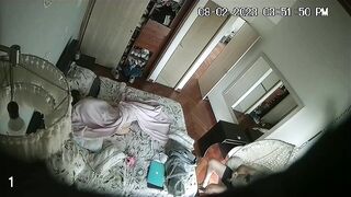 Loạn luân vớicon riêng của vợ bị vợ hack cam
