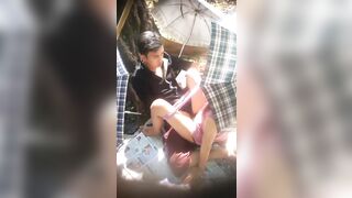đi leo núi yên tử mà hai em mới lớn lại chịch nhau thế này