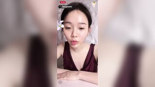 Em hàng vú bự Việt Nam cực dâm livetream trên tiktok show cả vú với đầu ti #2
