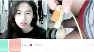 Ometv đặc biệt khẩu dâm và làm theo yêu cầu của em sinh viên năm nhất xinh như hoa