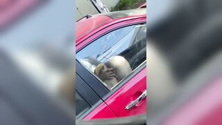 (Hot) Em thư ký lồn múp ko lông bú cu cho anh giám đốc khi đi trên xe