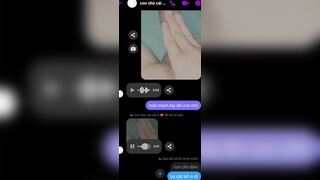 Call sex con bạn nứng nghiện móc ba ngón cùng thằng bạn cu to