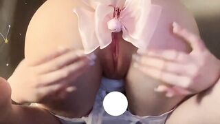 Đeo lơ vào đít banh lồn cho cắc chú cặc to bắn tinh