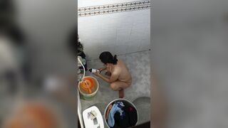 Cận cảnh dì em đầy lông