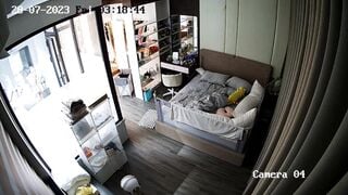 hack cam bé hàng xóm cởi chuồng khi ở nhà - phần 2