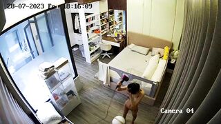 hack cam bé hàng xóm cởi chuồng khi ở nhà - phần 3