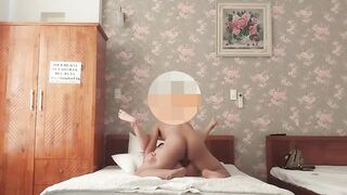 Chổng lồn cho người yêu cũ dập tận tử cung trong nhà nghỉ