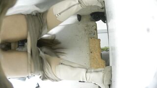 Quay lén nhà wc , toilet nữ p17