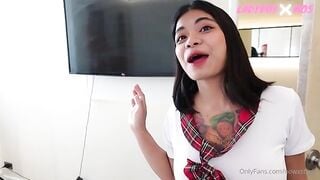 OnlyFans - Ladyboy Mos, PartyThai, Jenny Thai - Sandwich Fuck With Ladyboy, Two Girls