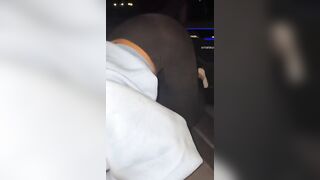 đón bé sinh viên đi chơi bằng ô tô em lại cho địt luôn trên xe