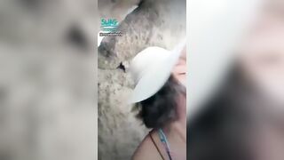 Rosababyvip, Ra Bãi Biển Public Bóp vú, Sex toy Móc lồn Thủ dâm Rên rỉ live sex