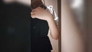 E Hầu gái Loli, Ở Nhà Lén Chát sex Bóp vú To tròn Khủng