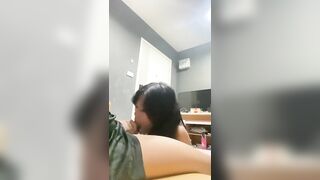 Em bú cu hăng đến mức ho sặc sụa P1