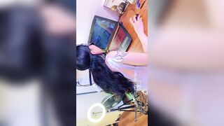 Em Phương Anh bán quạt nay đã gác lồn đi lấy chồng mất rồi P1