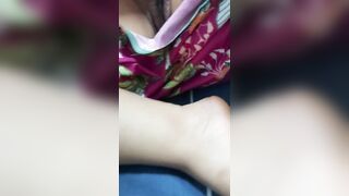 Quay lén mẹ vợ không mặc quân lót lồn lắm lông