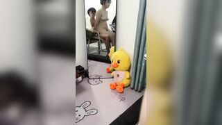 Có em ny xinh với múp vậy mà địt yếu quá em nó không cảm xúc luôn, ăn hại vl