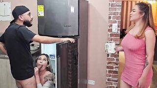 Ngoại tình, Lén Dẫn bạn thân Của vợ Về Bú liếm cu, Suýt bị phát hiện Lút cán Djt tê L
