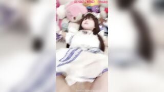 Độc lạ, Gái Xinh Cosplay Ko mặc Quần lót, Về Tốc Váy Móc lồn Live Sex Thủ dâm rên rỉ