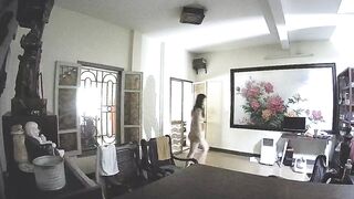 hack cam em hàng xóm sinh viên vú to cởi chuồng đi khắp nhà - phần 1