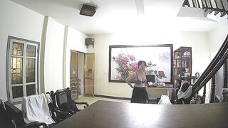 hack cam em hàng xóm sinh viên vú to cởi chuồng đi khắp nhà - phần 5