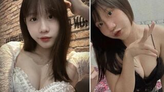 Em sinh viên gầy nằm co giặt khi bị chịch