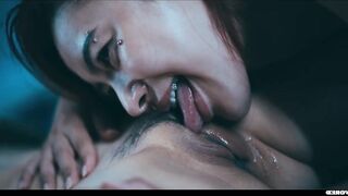 ( 4k ) porn 雷·里爾·布萊克(2024)young asian woman licking black porn asian lesbian pussy li