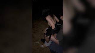 Con đĩ Sinh viên Loli lồn rậm, Nửa đêm Gạ 2 thg Bạn vào rừng Djt nhau quay video Bóp