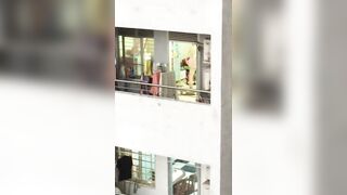 Quay lén e teen ở chung cư kế bên