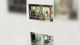 Quay lén e teen ở chung cư kế bên