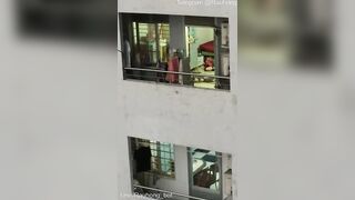 Quay lén e teen ở chung cư kế bên