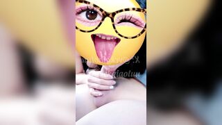 Đg đỗ xe trong TTTM mà vợ dâm bảo nứng quá nên cởi đồ đụ public luôn trg xe #1