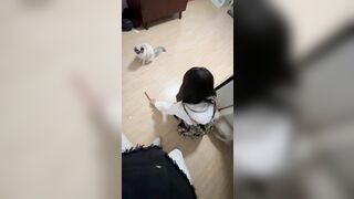 chén em tiểu thư xinh gái da trắng dáng ngon mông to địt cực sướng