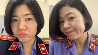 Chị máy bay viện kiểm sát lộ clip