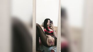 Teen Trung Quốc mặt ngây thơ mà bên trong dâm đãng hết nước chấm 5