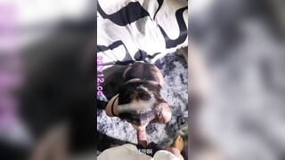 Vớ đen chất lượng cao, mông to tròn - con điếm mông bự này đang lén lút qua lại với m
