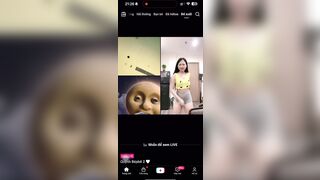 Trả kèo tiktok, Cạ Lồn trên live
