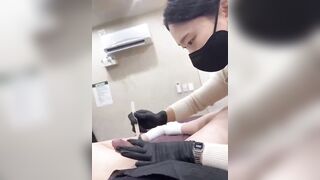 Triệt lông bi, phê quá phọt tại chỗ